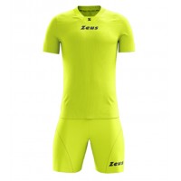 Echipament fotbal Kit Promo Zeus - GALBEN FLUO