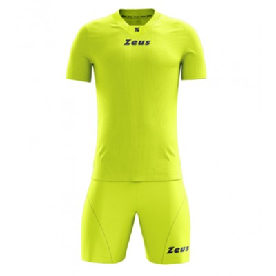 Echipament fotbal Kit Promo Zeus - GALBEN FLUO