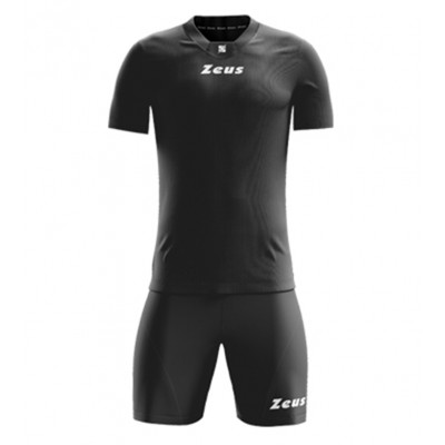 Echipament fotbal Kit Promo Zeus - NEGRU