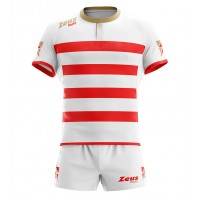 Echipament rugby Kit Recco New, ZEUS - Rosu Alb