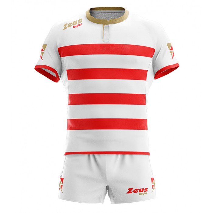 Echipament rugby Kit Recco New, ZEUS - Rosu Alb Echipament rugby Kit Recco New, ZEUS - Rosu Alb