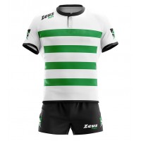 Echipament rugby Kit Recco New, ZEUS - Verde Alb