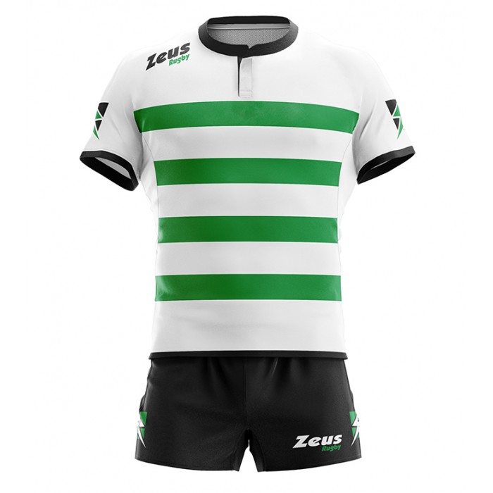 Echipament rugby Kit Recco New, ZEUS - Verde Alb