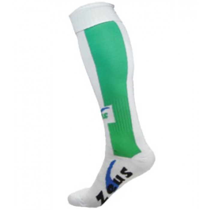 Jambiere fotbal Dual ZEUS - Alb Verde Jambiere fotbal Dual ZEUS - Alb Verde