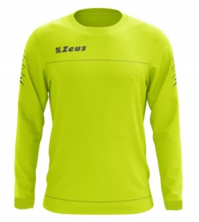 Bluza antrenament Felpa Enea, Zeus - Galben Fluo