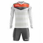 Echipament portar fotbal Gk Argo, ZEUS - Alb-Gri-Portocaliu