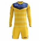 Echipament portar fotbal Gk Argo, ZEUS - Galben-Royal-Bleumarin