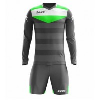 Echipament portar fotbal Gk Argo, ZEUS - Gri-Alb-Verde Fluo