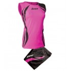 Echipament volei Klima ZEUS - Fucsia Negru