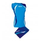 Echipament volei Klima ZEUS - Albastru Blue Alb