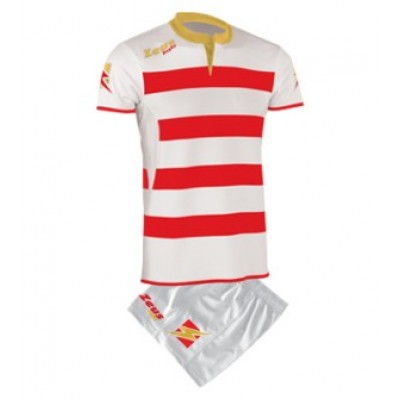 Echipament rugby Kit Recco ZEUS - Bianco-Rosso-Gold