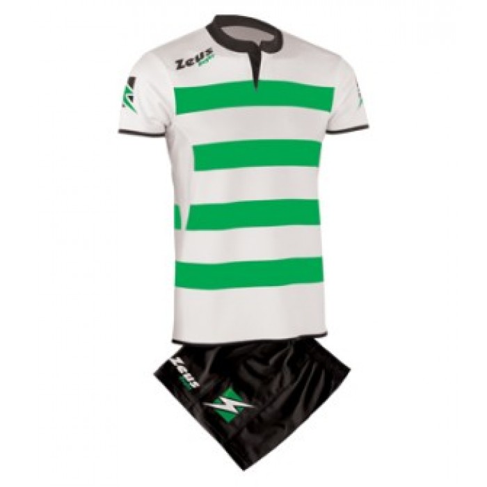 Echipament rugby Kit Recco ZEUS - Verde-Bianco-Nero Echipament rugby Kit Recco ZEUS - Verde-Bianco-Nero