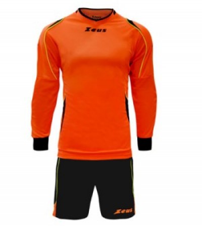 Echipament portar fotbal Kit GK Paros ZEUS - aranciofluo-nero