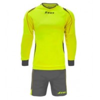 Echipament portar fotbal Kit GK Paros ZEUS - giallofluo-grigio