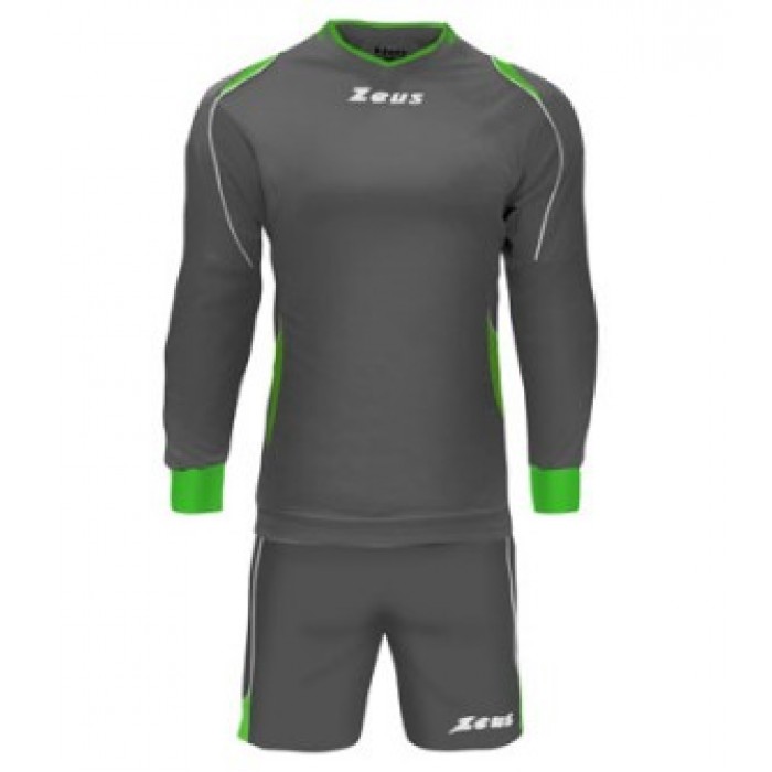 Echipament portar fotbal Kit GK Paros ZEUS - grigio-verdefluo Echipament portar fotbal Kit GK Paros ZEUS - grigio-verdefluo