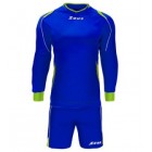 Echipament portar fotbal Kit GK Paros ZEUS - royal-giallofluo