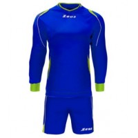 Echipament portar fotbal Kit GK Paros ZEUS - royal-giallofluo