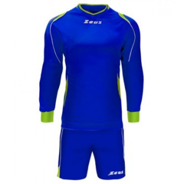 Echipament portar fotbal Kit GK Paros ZEUS - royal-giallofluo Echipament portar fotbal Kit GK Paros ZEUS - royal-giallofluo