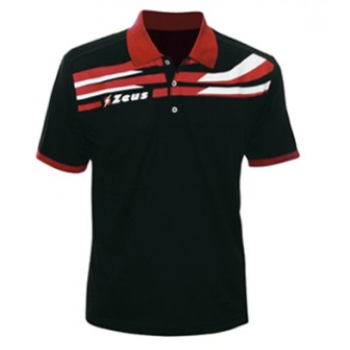Tricou polo Itaca ZEUS - nero-rosso Tricou polo Itaca ZEUS - nero-rosso