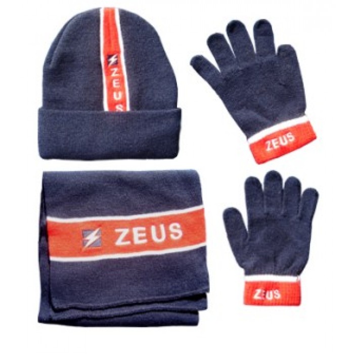 Set caciula, fular si manusi Tris Winter ZEUS - Bleumarin Rosu Set caciula, fular si manusi Tris Winter ZEUS - Bleumarin Rosu