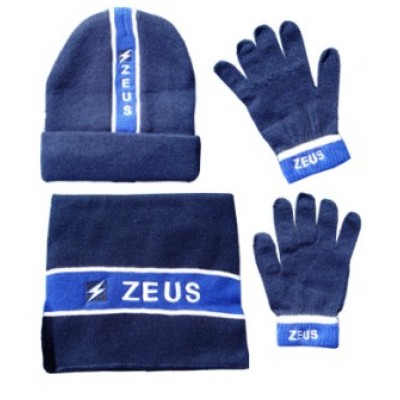 Set caciula, fular si manusi Tris Winter ZEUS - Bleumarin Royal Set caciula, fular si manusi Tris Winter ZEUS - Bleumarin Royal