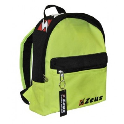 Rucsac Zaino Mini, ZEUS - Galben Fluo / Negru