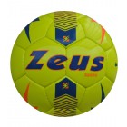 Minge fotbal Tuono marimea 4, ZEUS - Galben Fluo / Bleumarin