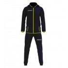 Trening cu gluga Tuta Devil, ZEUS - Bleumarin / Galben Fluo