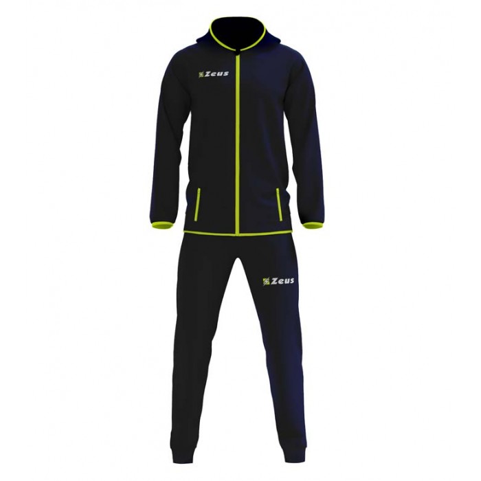 Trening cu gluga Tuta Devil, ZEUS - Bleumarin / Galben Fluo Trening cu gluga Tuta Devil, ZEUS - Bleumarin / Galben Fluo